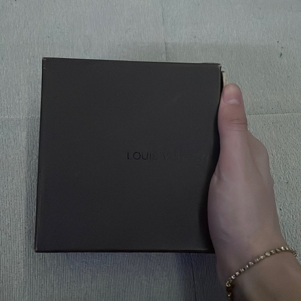 Louis Vuitton checkered belt